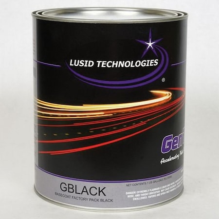Gentec And Greentec Black Basecoat 3.5 VOC, Gallon GBLACK(G)